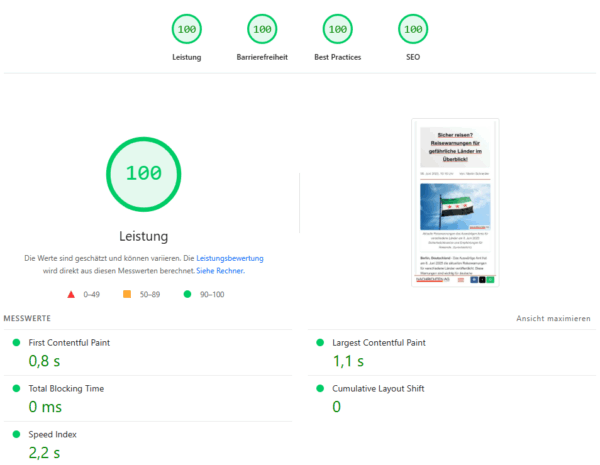 mobile pagespeed